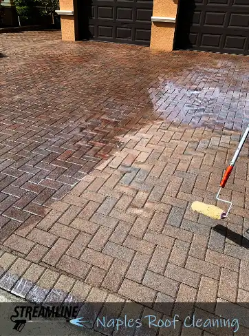 Naples Paver Driveway Sealing