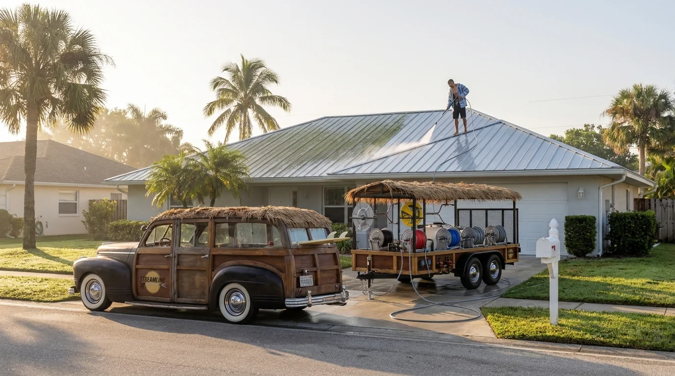 About Streamline Roof Cleaning Naples