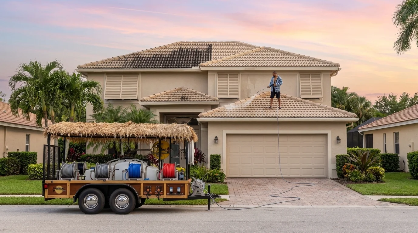 Do I Need to Be Home During Roof Cleaning