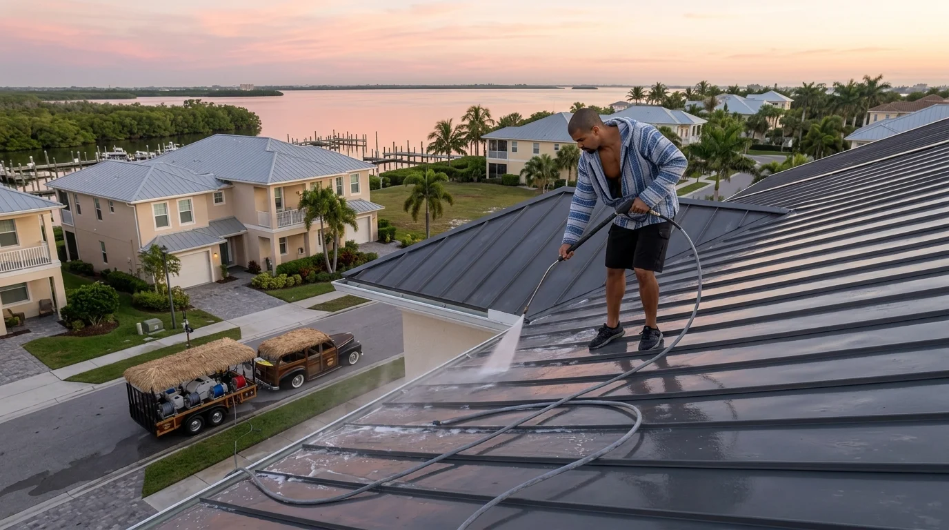 Hammock Bay Roof Cleaning
