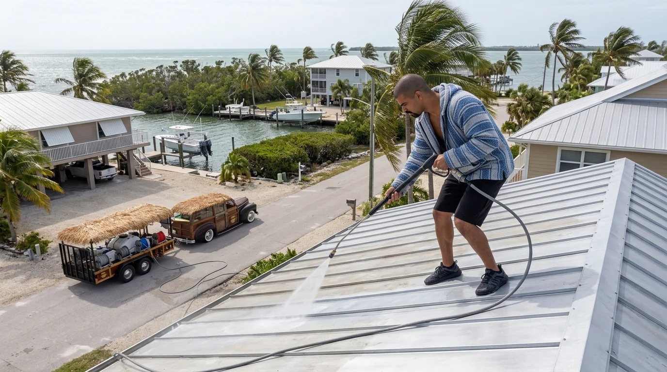 Isles of Capri Roof Cleaning