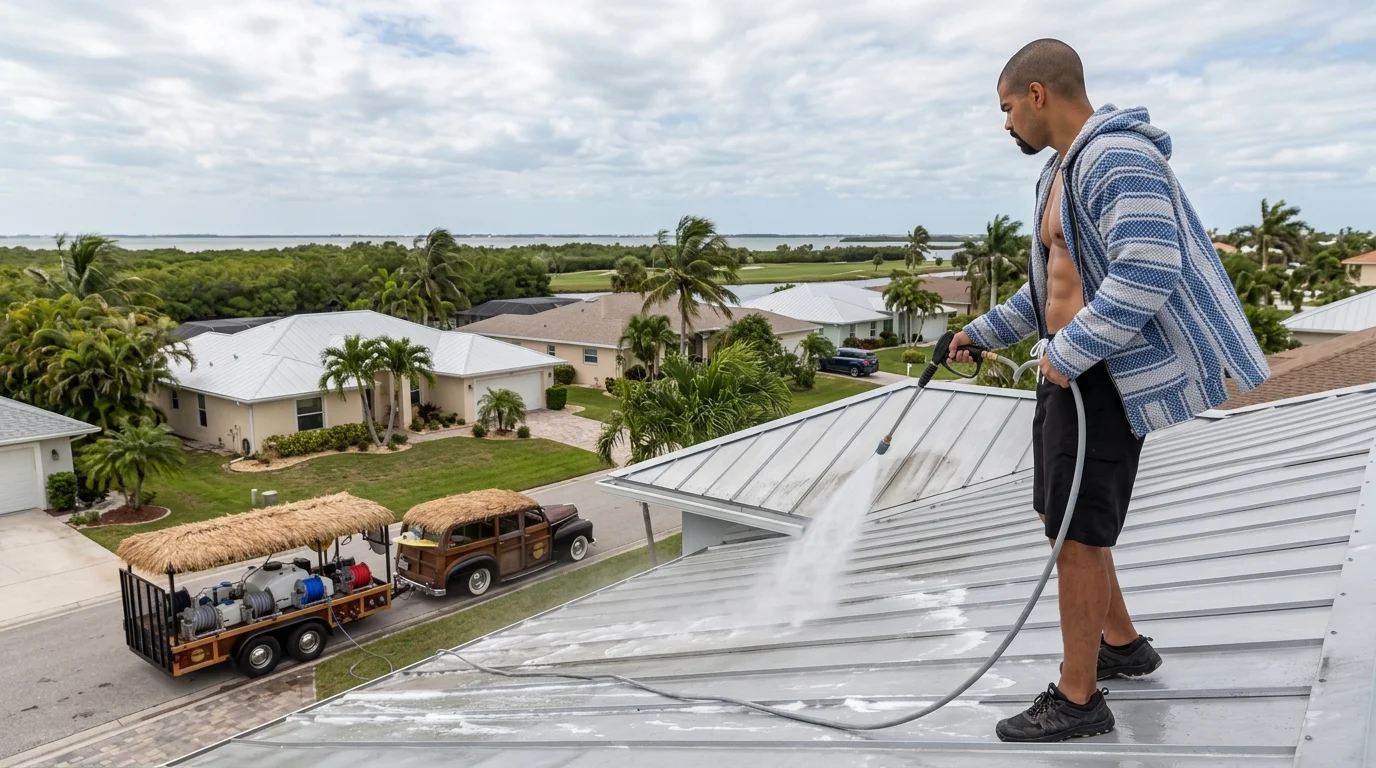 Marco Shores Roof Cleaning