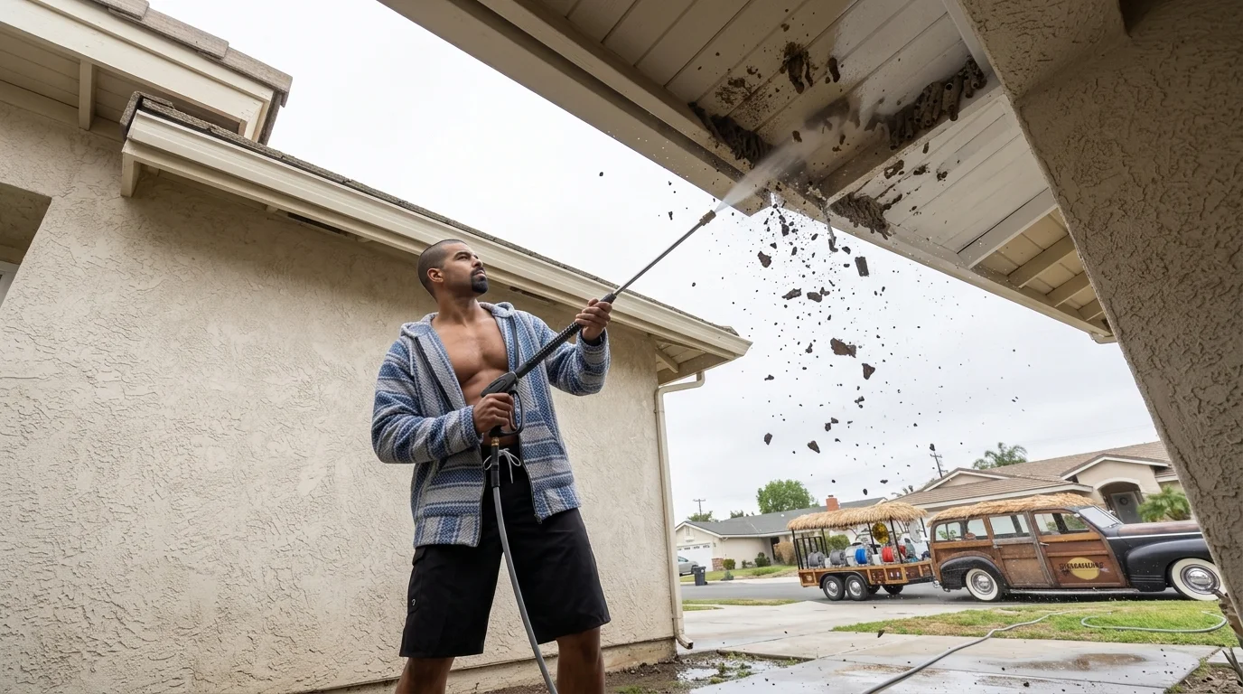 Naples Mud Dauber Nest Removal