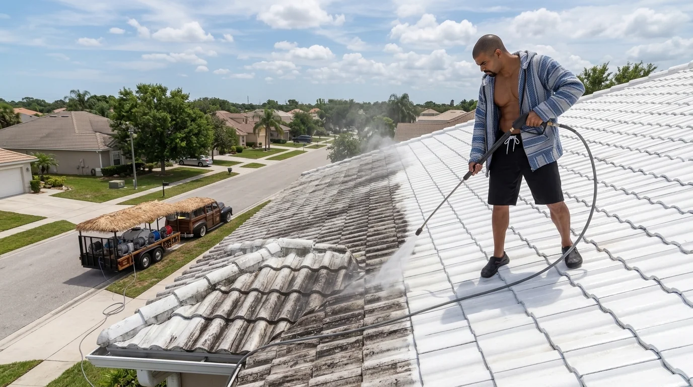 Naples Roof Streak Removal