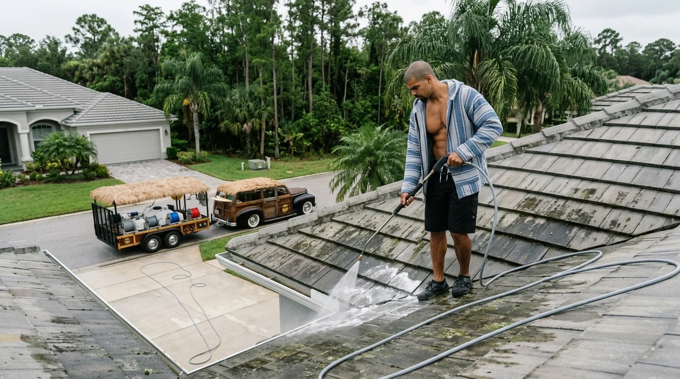 Winding Cypress Roof Cleaning