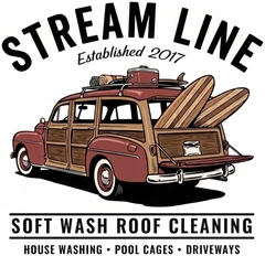 Streamline soft wash roof cleaning Naples
